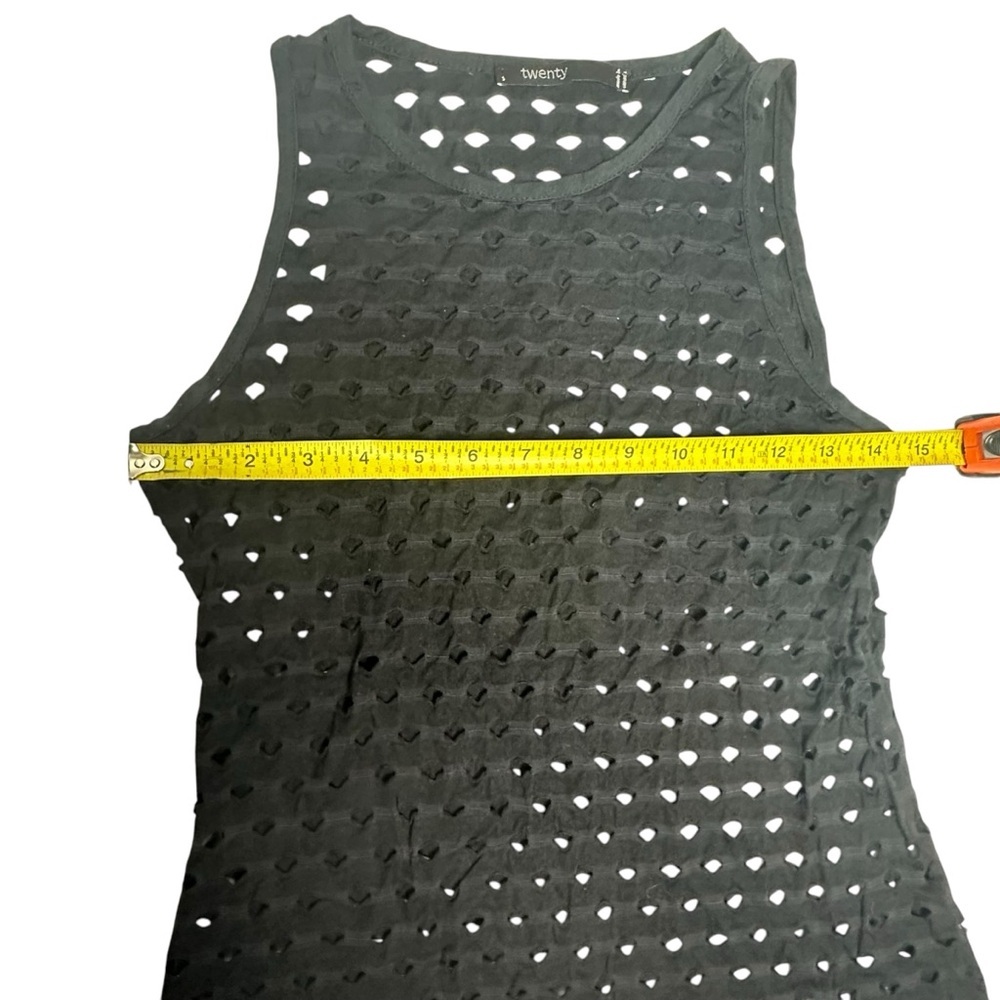 twenty Black Laser Cut Tank small - Picture 4 of 7